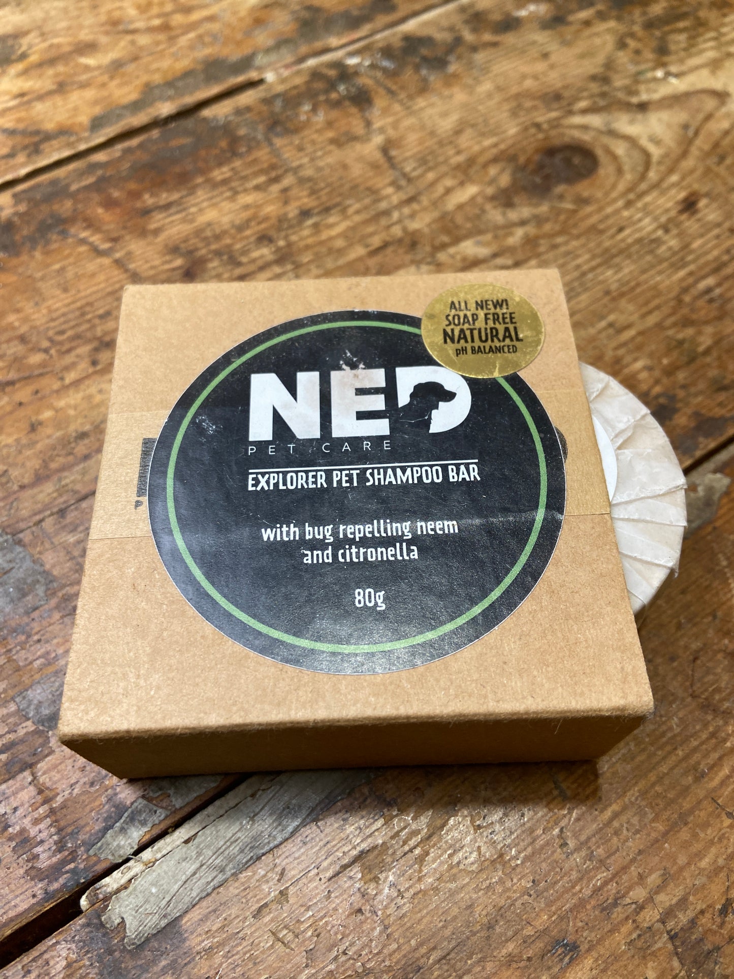 Ned, Shampoo Bar, Bug Repellent Citronella