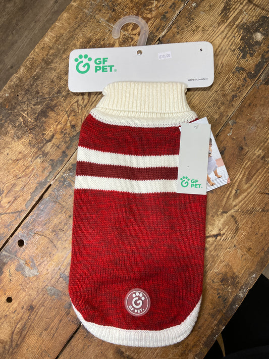 GF Trekking Sweater, Red Stripe