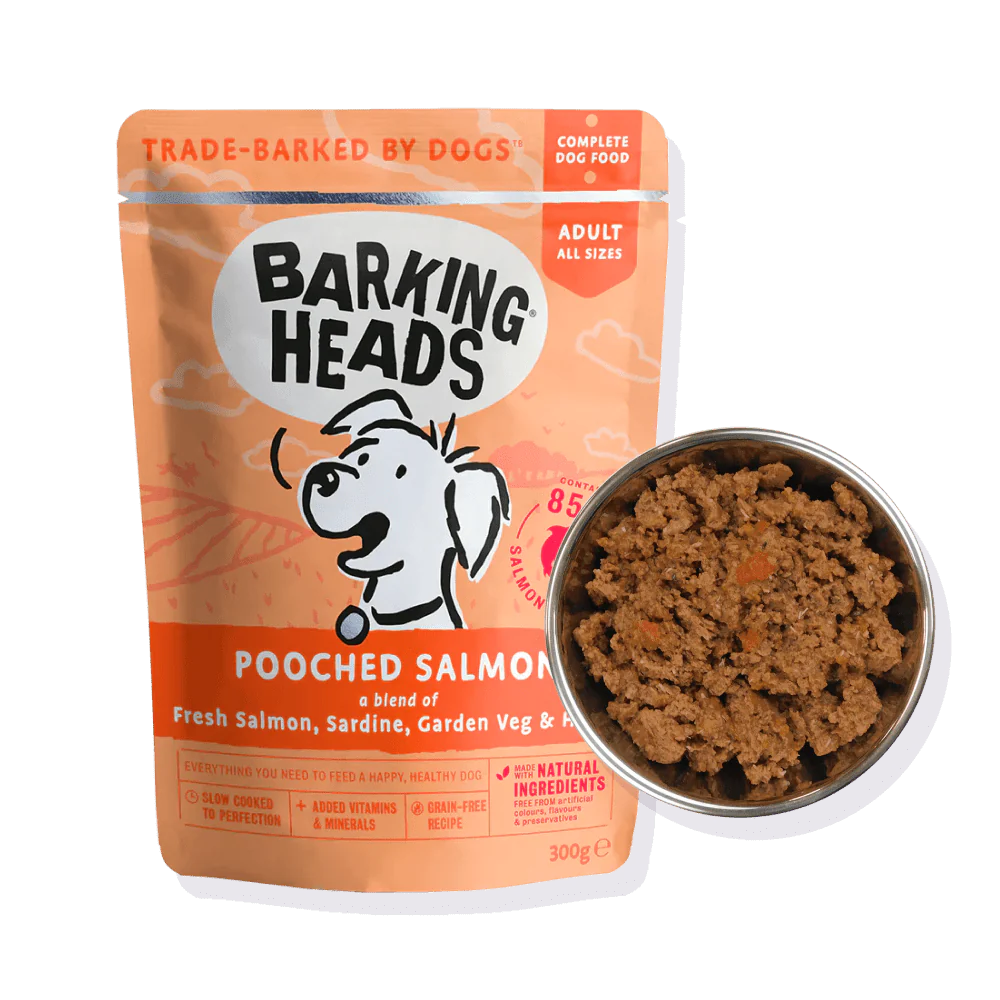 Barking Heads, Pooched Salmon Pouch