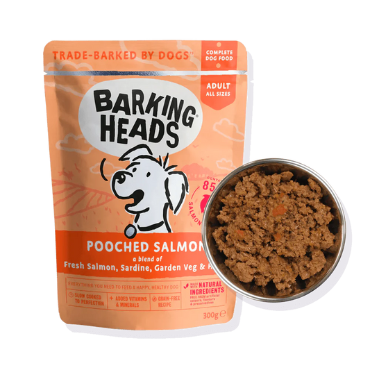 Barking Heads, Pooched Salmon Pouch