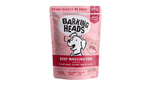 Barking Heads, Beef Waggington Pouch