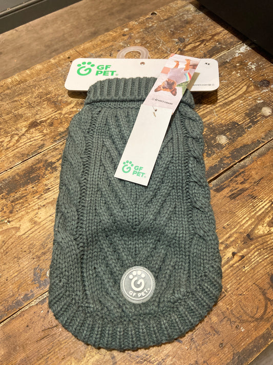 GF Pet, Chalet Sweater, Sage