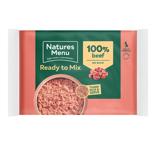 Natures Menu, Raw Mince, Beef