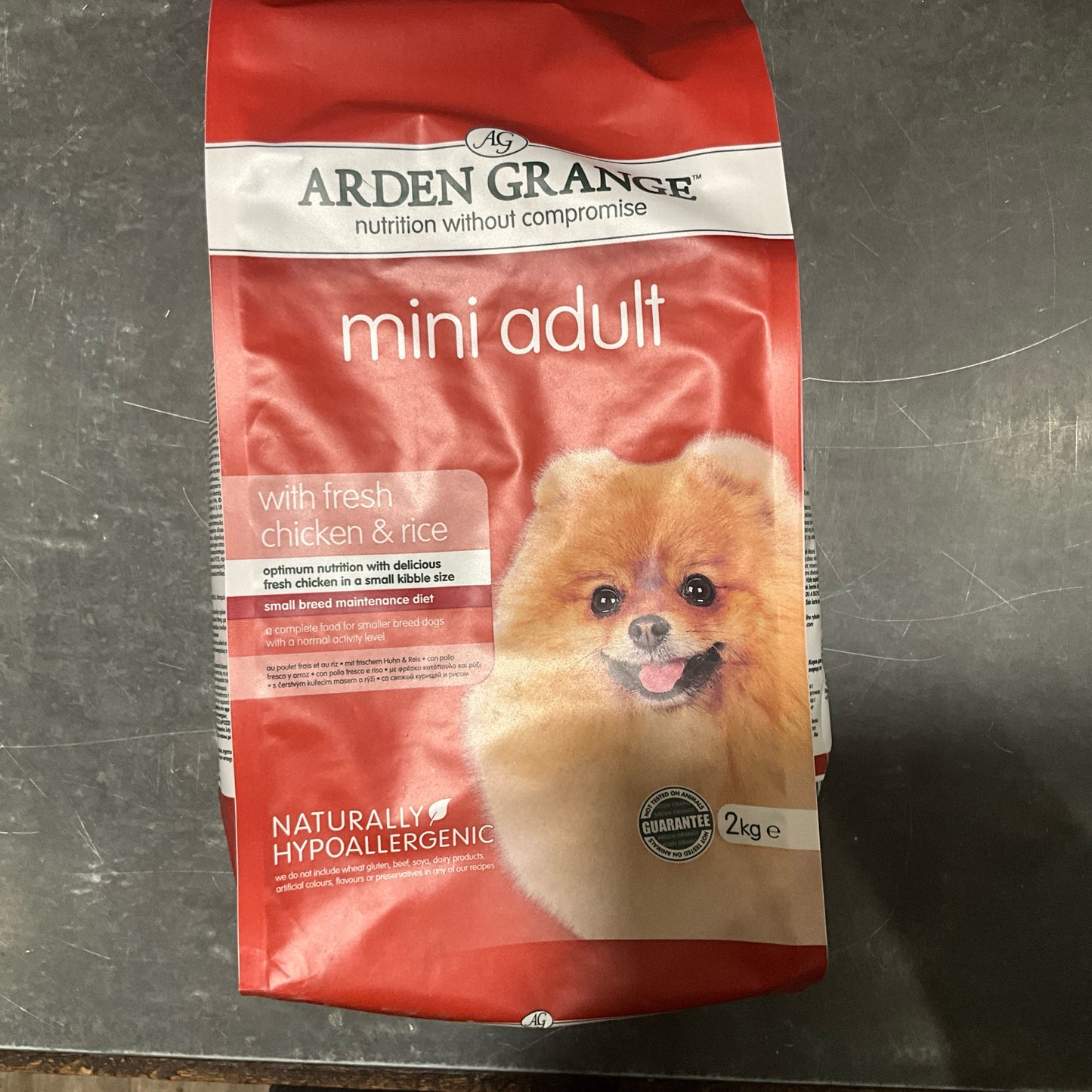 Arden Grange, Mini Adult, Chicken & Rice, 2KG