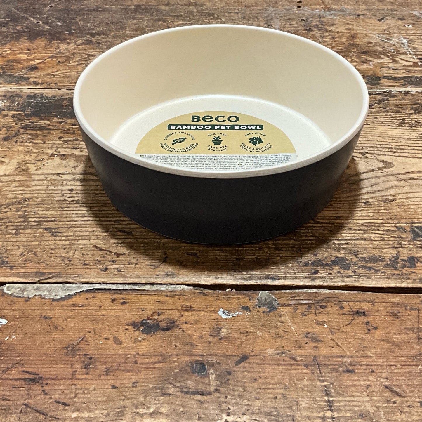 Beco, Printed Dog Bowl, Midnight Blue